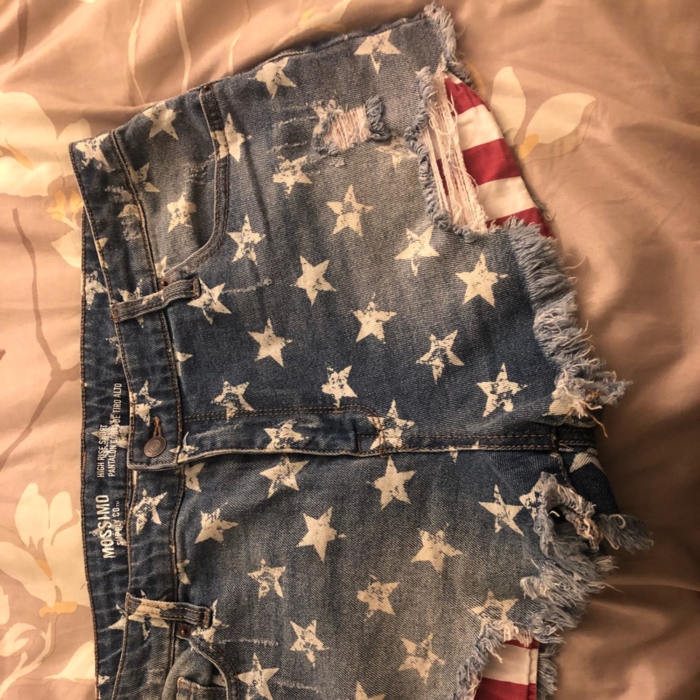 High Waist Jeans short
